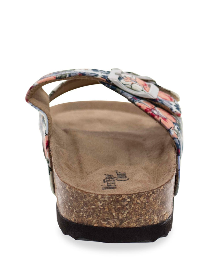 Women's Floret Sophie Slide Sandal - Cream - WSC B2B