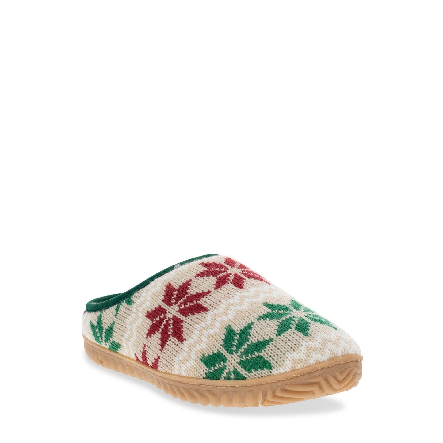 Women's Graphic Holiday Party Slipper - Oat - WSC B2B