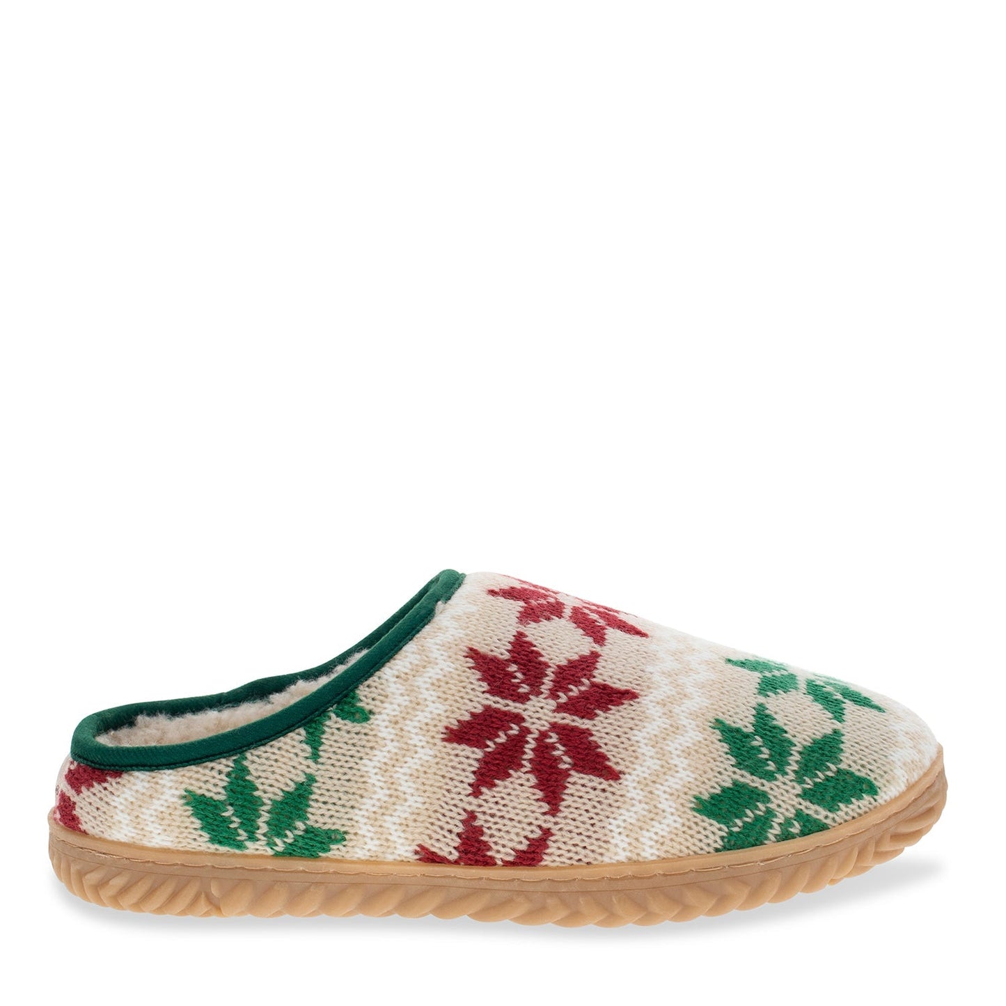 Women's Graphic Holiday Party Slipper - Oat - WSC B2B