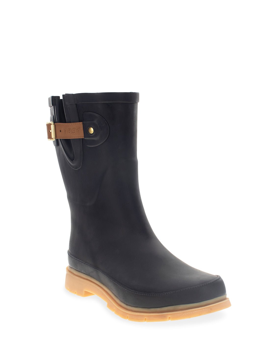 Women's Heritage Mid Rain Boot - Black - WSC B2B