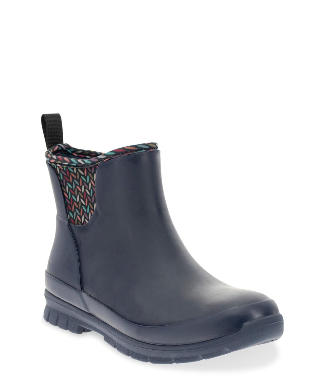 Women's Knitique Neoprene Ankle Rain Boot - Navy - WSC B2B
