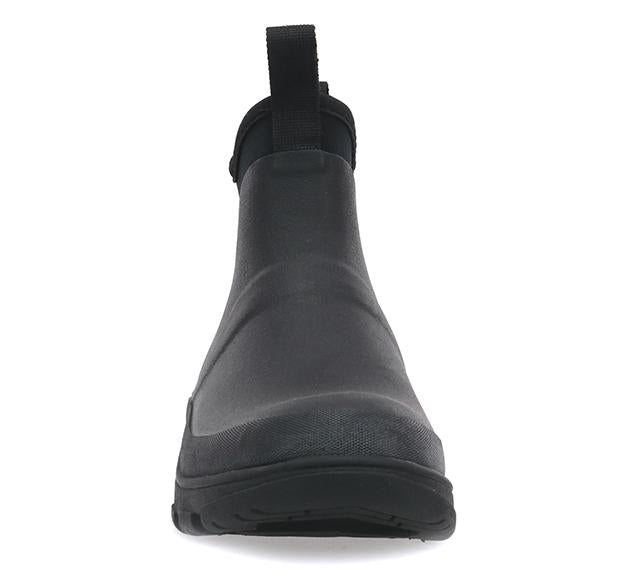 Women's Neoprene Ankle Rain Boot - Black - WSC B2B