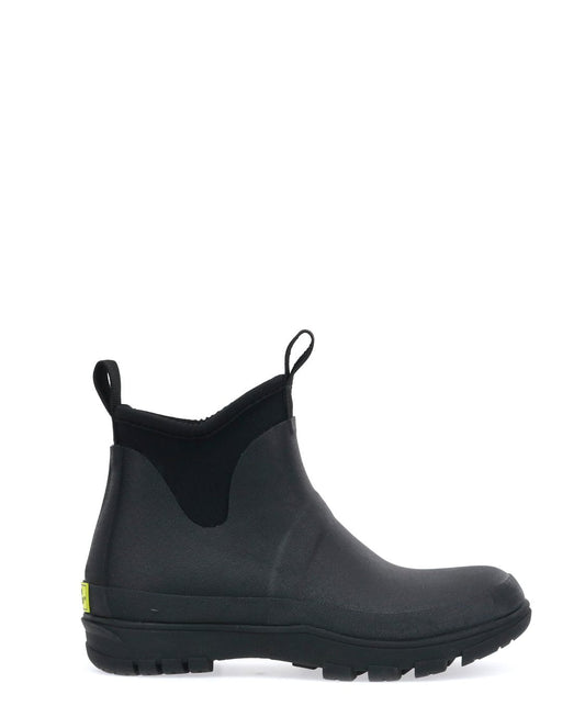 Women's Neoprene Ankle Rain Boot - Black - WSC B2B