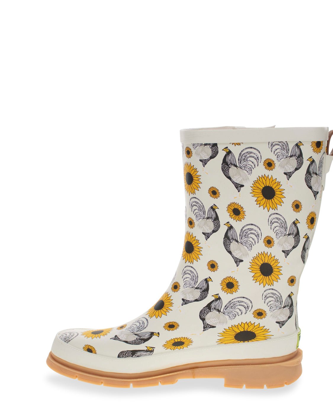 Women's Rooster Rise Mid Rain Boot - Cream - WSC B2B